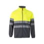 VL EROS LARGE. Tweekleurig fleecejack (280g/m²) van polyester (100%)