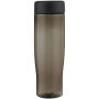 H2O Active® Eco Tempo waterfles van 700 ml met schroefdop - Zwart/Charcoal