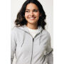 IQONIQ Abisko gerecycled katoen hoodie met rits, heather grey (XXS)