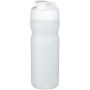 Baseline® Plus 650 ml sportfles met kanteldeksel - Transparant/Wit