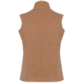 Bodywarmer van microfleece dames Camel Heather S Bodywarmer van microfleece dames Camel Heather S