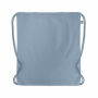 YUKI COLOUR - Trekkoord rugzak van organisch - Babyblauw