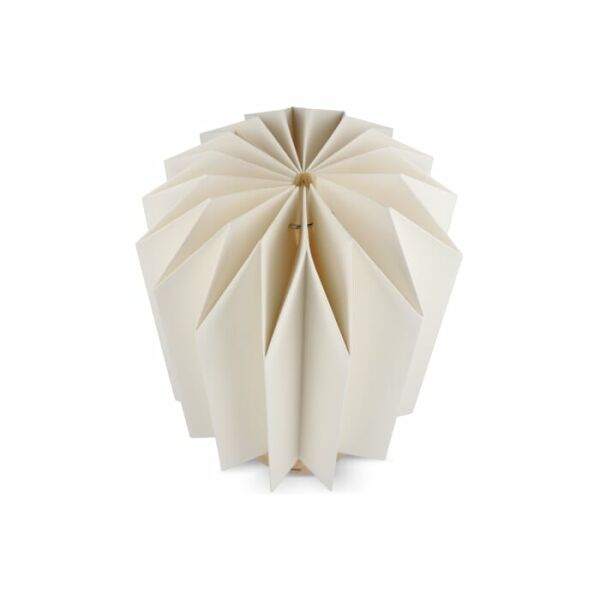 Coollux vouwbare papieren LED lamp Eos op houten voet, 25 cm (brievenbus doos) Coollux vouwbare papieren LED lamp Eos op houten voet, 25 cm (brievenbus doos)