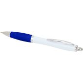Nash balpen van gerecycled plastic (blauwe inkt) - Koningsblauw