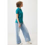 IQONIQ Yosemite dames recycled katoen pique polo, verdigris (L)