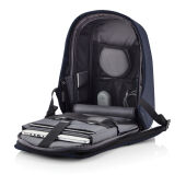 Bobby Hero Small, anti-diefstal rugzak, donkerblauw, zwart