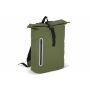 PU-gecoat R-PET 600D rolltop rugzak 20L - Olijfgroen