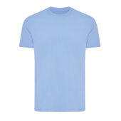 Iqoniq Bryce gerecycled katoen t-shirt, sky blue (L)