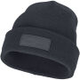 Boreas beanie met patch - Storm grey