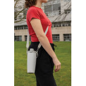 Avira Ayala RCS R-RVS duosip afsluitbare crossbody tumbler, wit