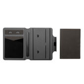 Artic Magnetic 10W draadloos oplaadbaar A5-notitieboek, zwart