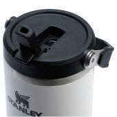 Stanley IceFlow™ 2.0 890 ml geïsoleerde roestvrijstalen beker met uitklapbaar rietje - Wit