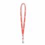 Polyester tubulaire keycord met metalen klem
