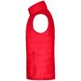Men's Padded Vest red S