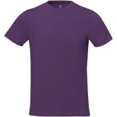 Nanaimo heren t-shirt met korte mouwen - Pruim - XL