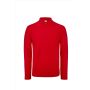 B&C ID.001 LSL Polo Men, Red, 4XL
