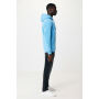 IQONIQ Jasper gerecycled katoen hoodie, tranquil blue (L)