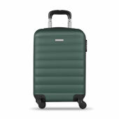 BUDAPEST - ABS trolley, 20 inch - Donker Marinegroen