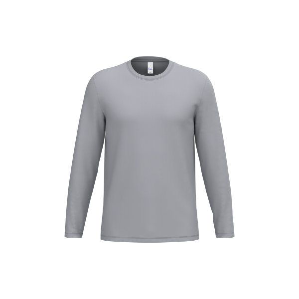 iDeal190 uniseks T-shirt LSL Ideal Oxford Grey XS iDeal190 uniseks T-shirt LSL Ideal Oxford Grey XS