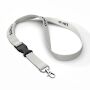 Afneembare Bamboe lanyard met zeefdruk Afneembare Bamboe lanyard met zeefdruk