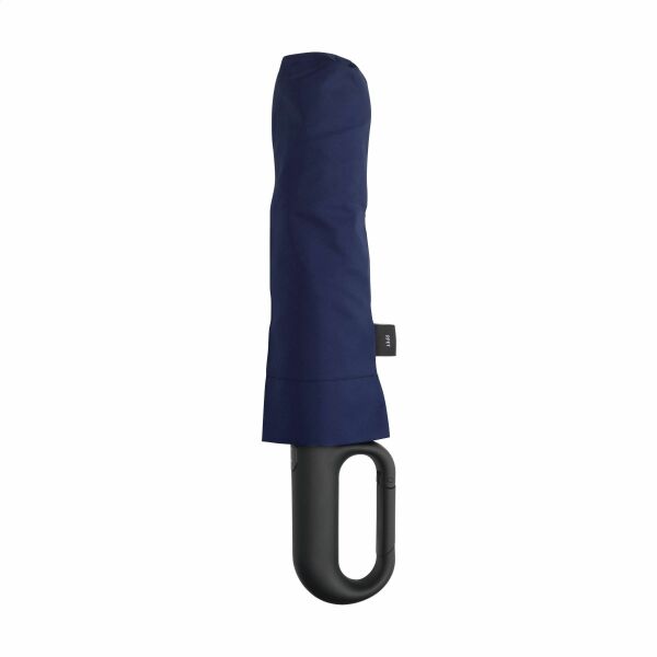 Carabiner RCS RPET parapluie pliable 21 inch - bleu Carabiner RCS RPET parapluie pliable 21 inch - bleu