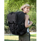 Mount Ararat Hiking Backpack - Black/Black - One Size