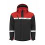 7413 SOFTSHELL JKT PADDED PGL Black/Red 5XL