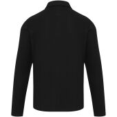 Apollo uniseks poloshirt met lange mouwen - Zwart - XS
