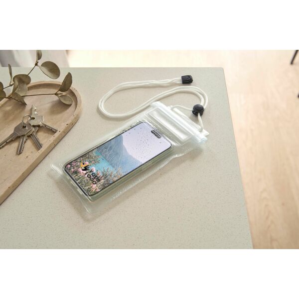 PVC hoesje voor mobiele apparaten Emily wit PVC hoesje voor mobiele apparaten Emily wit