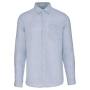 Linnen herenoverhemd Linen Blue XS Linnen herenoverhemd Linen Blue XS