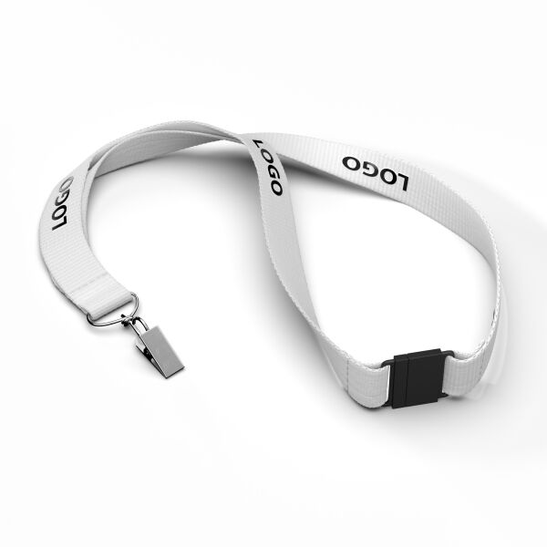 Maïszetmeel zeefdruk lanyard Maïszetmeel zeefdruk lanyard