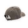 BEAU AWARE™ Washed 6 panel 270gsm cotton twill cap, bruin BEAU AWARE™ Washed 6 panel 270gsm cotton twill cap, bruin