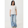 IQONIQ Yala dames lichtgewicht gerecycled katoen t-shirt, ivory white (XXS)