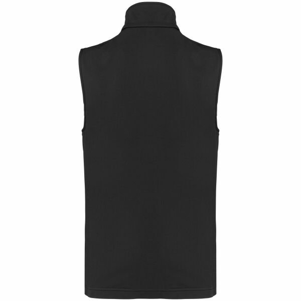 2-laagse uniseks softshell-bodywarmer black XS 2-laagse uniseks softshell-bodywarmer black XS