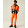 Hi-Vis X-Pro Hybrid Jacket - Black/Yellow - S