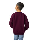 Gildan Sweater Crewneck HeavyBlend for kids 83 Maroon-L