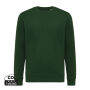 Iqoniq Etosha lichtgewicht gerecycled katoen sweater, forest green (XXL)