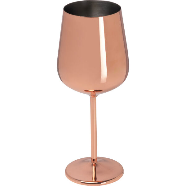CrisMa wijnglas van rvs/koper, 500 ml