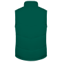 Met fleece gevoerde bodywarmer Dark green XS Met fleece gevoerde bodywarmer Dark green XS