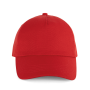 Canvaskatoenen pet met 5 panelen - K-up Gold Label Crimson Red One Size