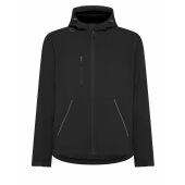 BS Storm Softshell Jacket, 270gr/m2, 94% Polyester/ 6% Elasthaan - Zwart