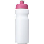 Baseline® Plus 650 ml sportfles - Wit/Roze