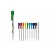 Balpen Futurepoint hardcolour - Wit / Groen