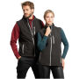 Nevada unisex softshell bodywarmer - Zwart - 2XL