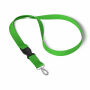 Afneembare polyester lanyard in Pantone-kleur met zeefdruk en ovale haak Afneembare polyester lanyard in Pantone-kleur met zeefdruk en ovale haak