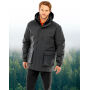 Recycled 3In1 Padded Ripstop Jacket - Black - XS