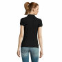 PASSION - PASSION dames polo 170g - L - Zwart