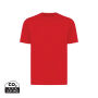 IQONIQ Sierra lichtgewicht gerecycled katoen t-shirt, rood (L)