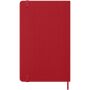 Moleskine week-agenda voor 12 maanden met harde kaft L - Scarlet rood