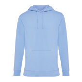 Iqoniq Jasper gerecycled katoen hoodie, sky blue (XXL)